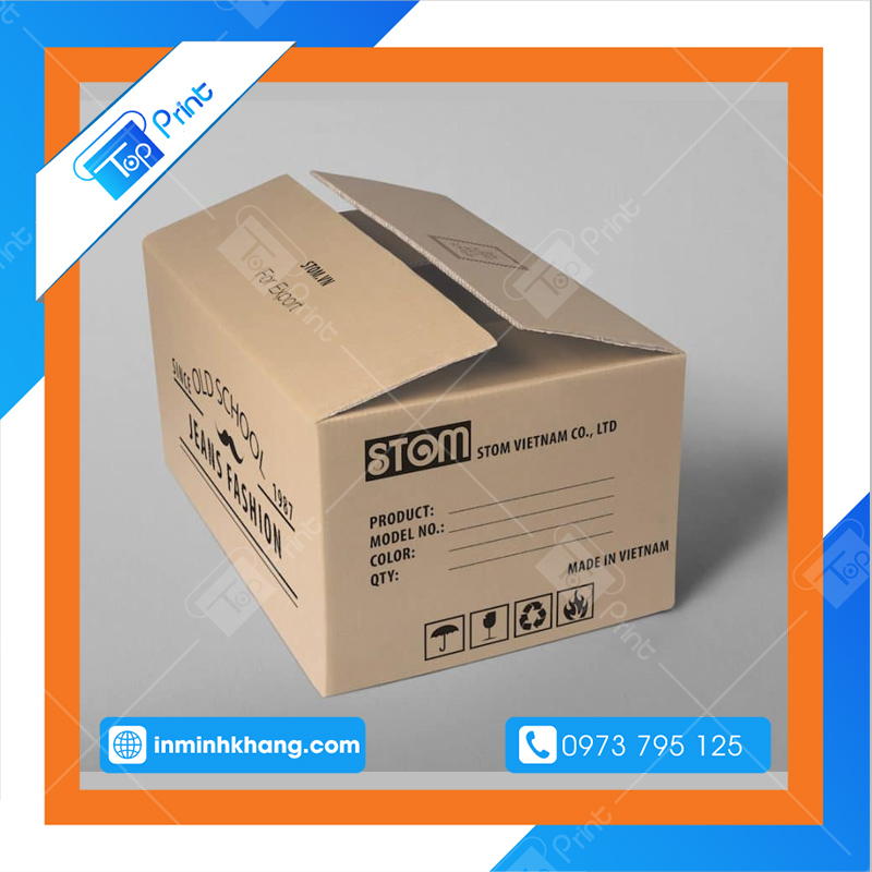 thung carton in flexo