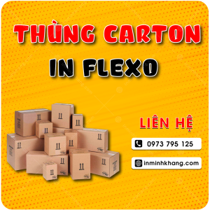thung carton in flexo