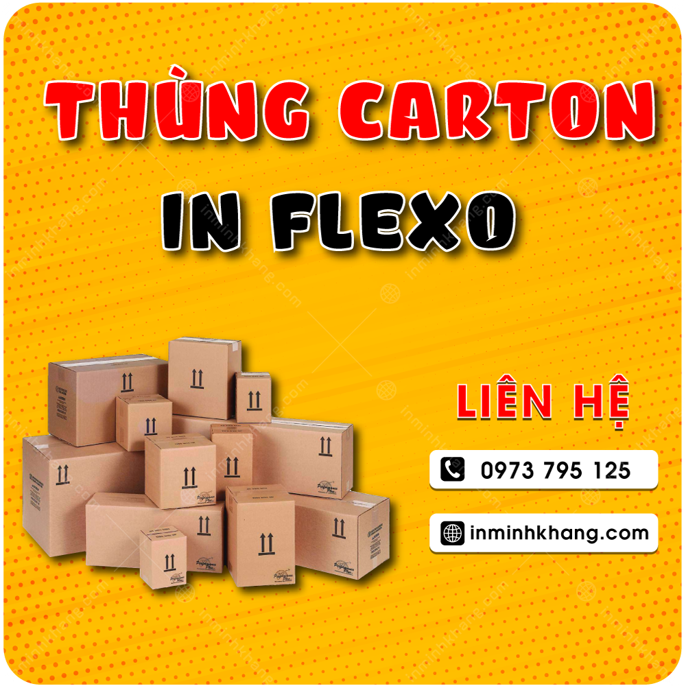 thung carton in flexo