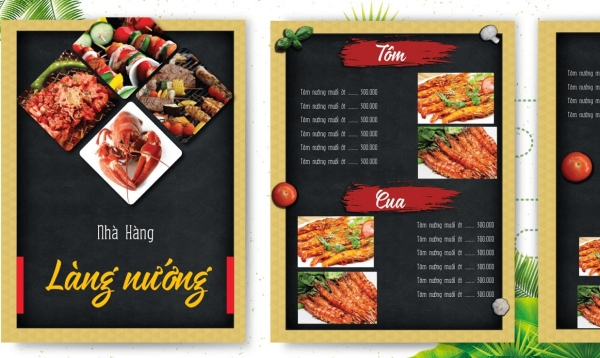 Download Mẫu Menu Cafe Đẹp File Word Chỉnh Sửa Đơn Giản
