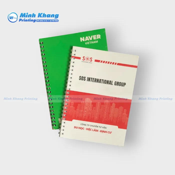 Mẫu Catalogue bìa cứng SOS INTERNATIONAL GROUP