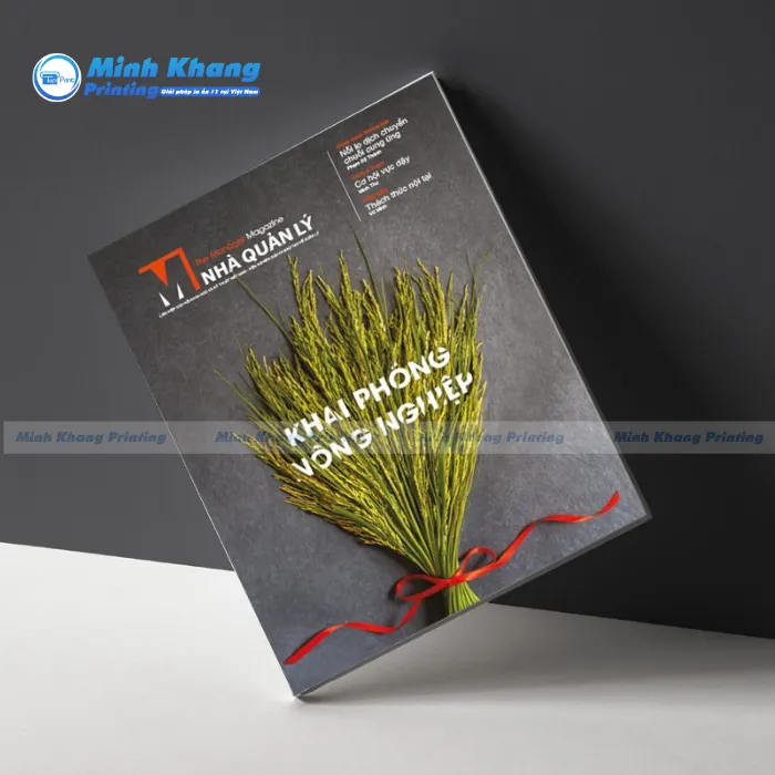Mẫu Catalogue Khai Phóng Nông Nghiệp in bìa cứng