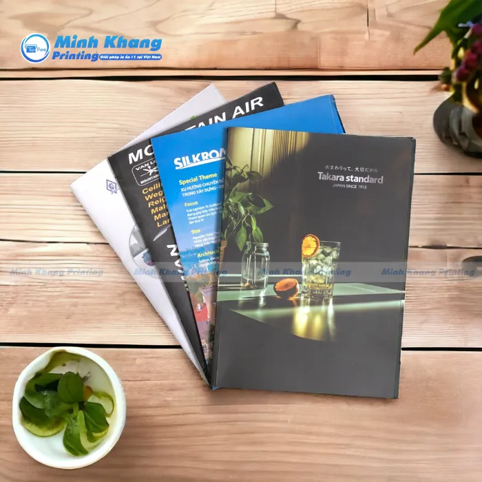 Mẫu Catalogue bìa cứng thương hiệu Takara Standard