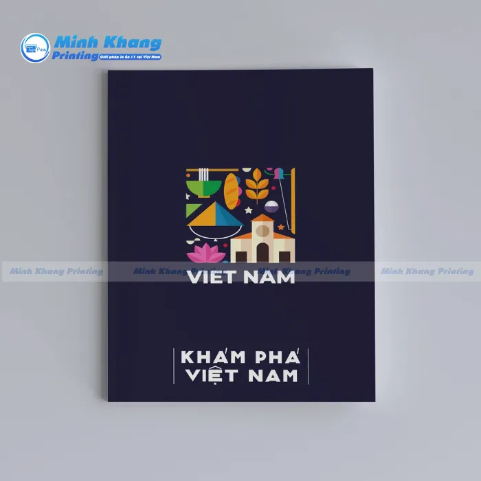 Mẫu Catalogue in bìa cứng KHÁM PHÁ VIỆT NAM