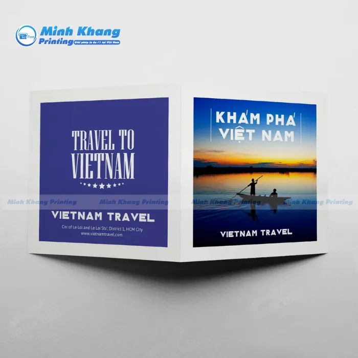 Mẫu Catalogue bìa cứng VIETNAM TRAVEL