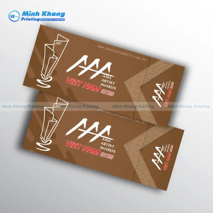 In Vé Mời Sự Kiện