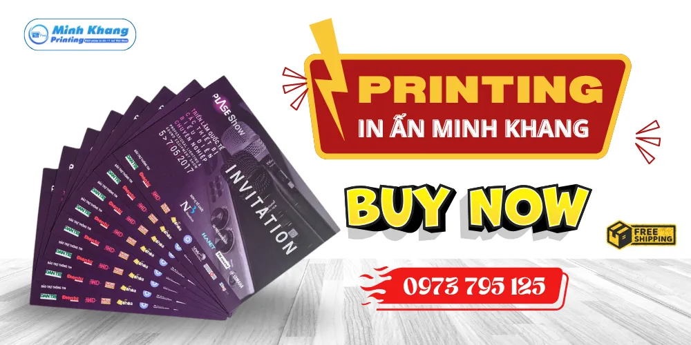 In Vé Mời Sự Kiện