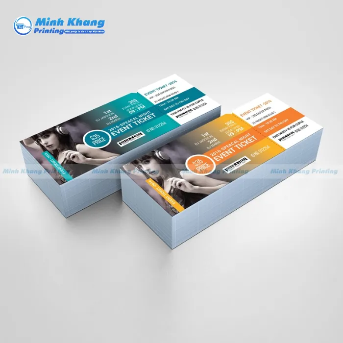 In Vé Mời Sự Kiện