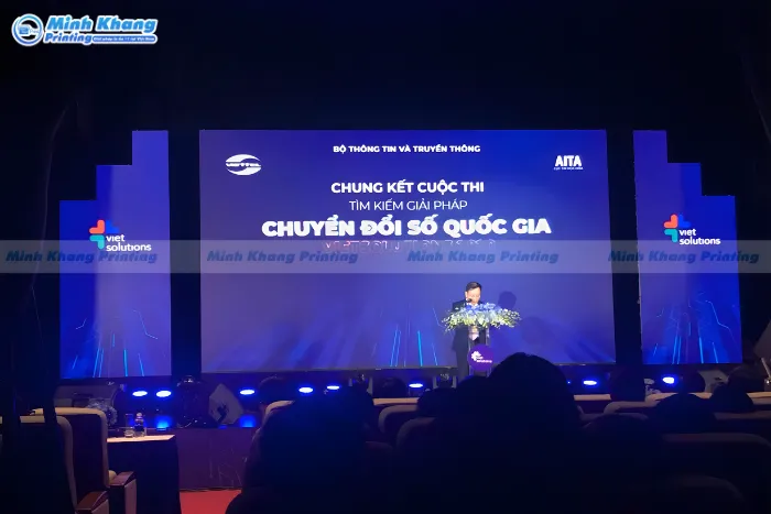 Mẫu Backdrop màn hình chiếu nổi bật