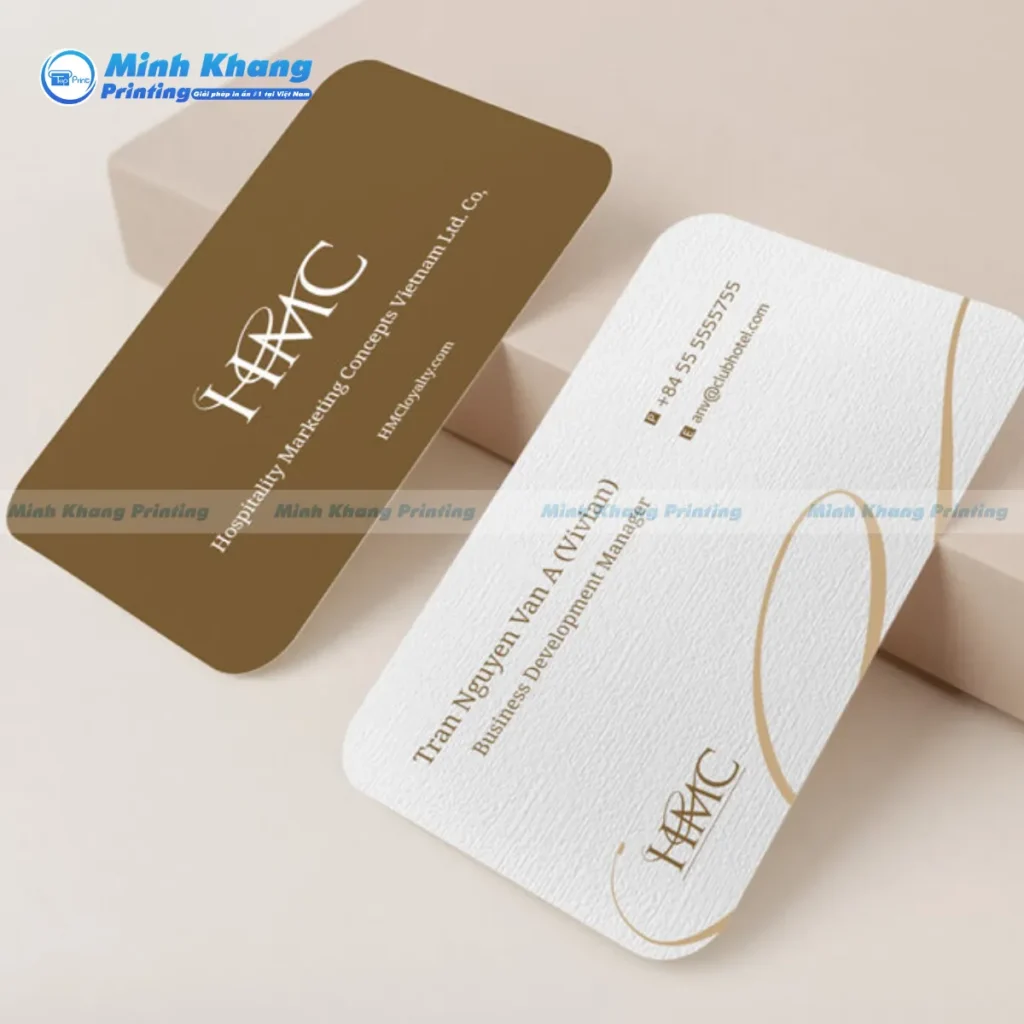 Card Visit Bo Góc Là Gì? Đặc Điểm Tạo Khác Biệt