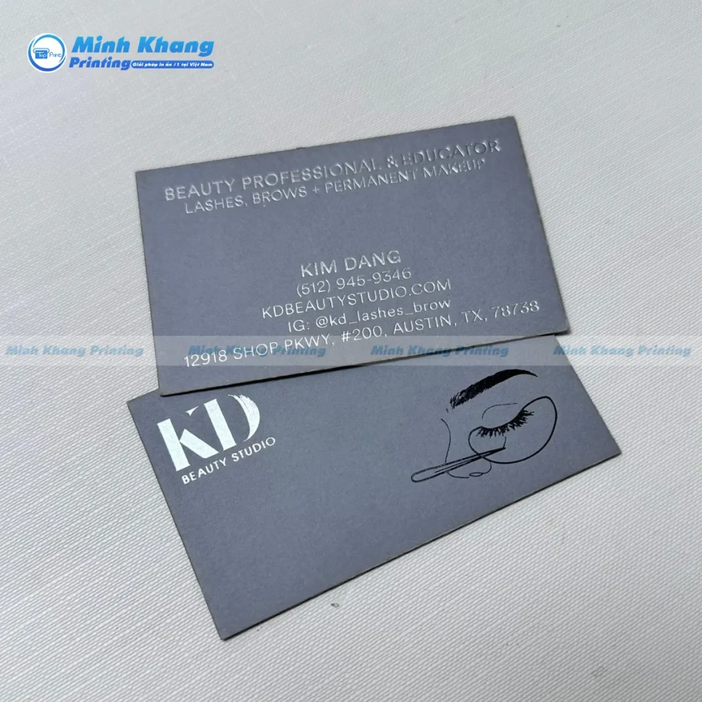 Card Visit Ép Kim Là Gì? Tại Sao Nên Chọn Kỹ Thuật Này?