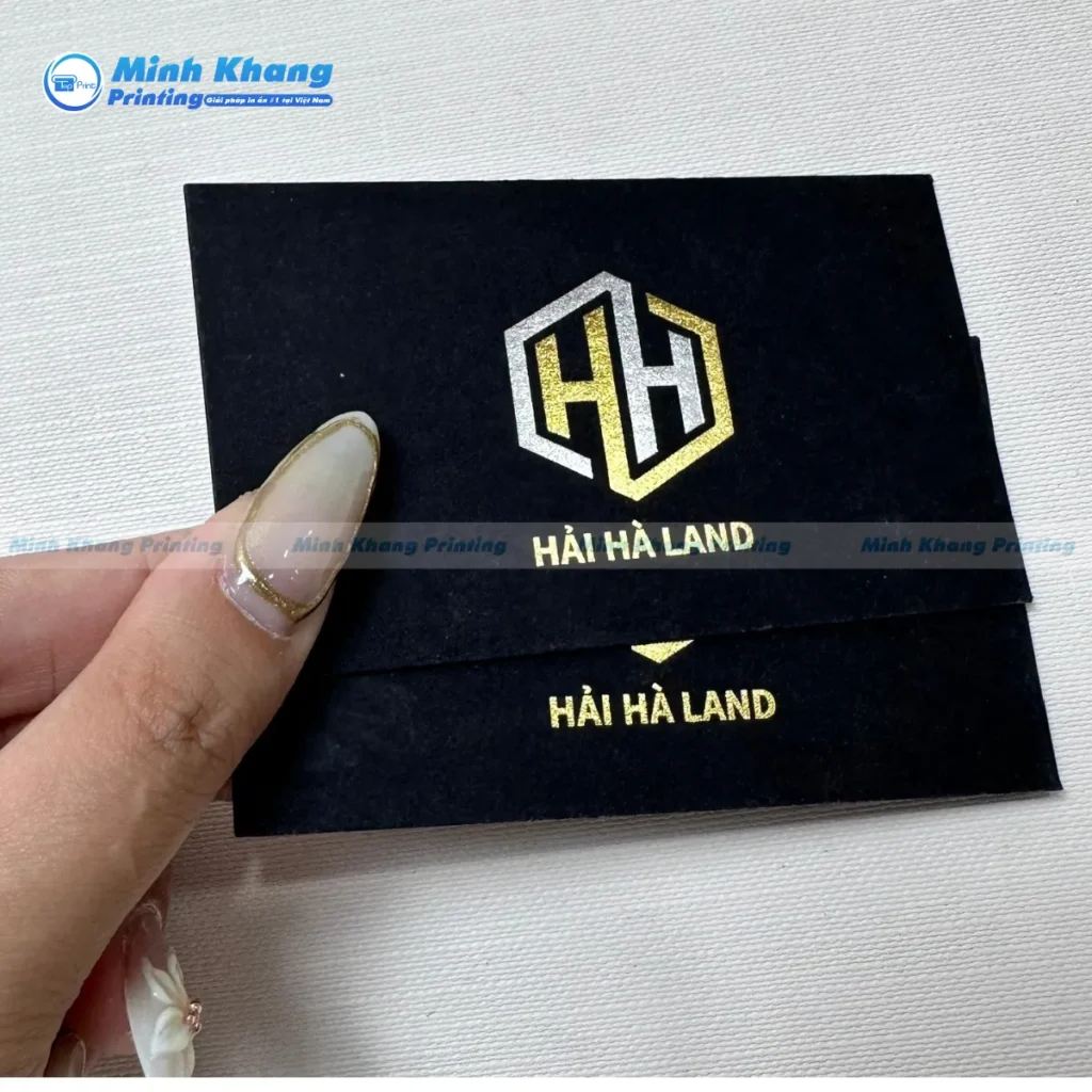 Quy Cách In Card Visit Ép Kim Đẹp & Bắt Mắt Đẳng Cấp