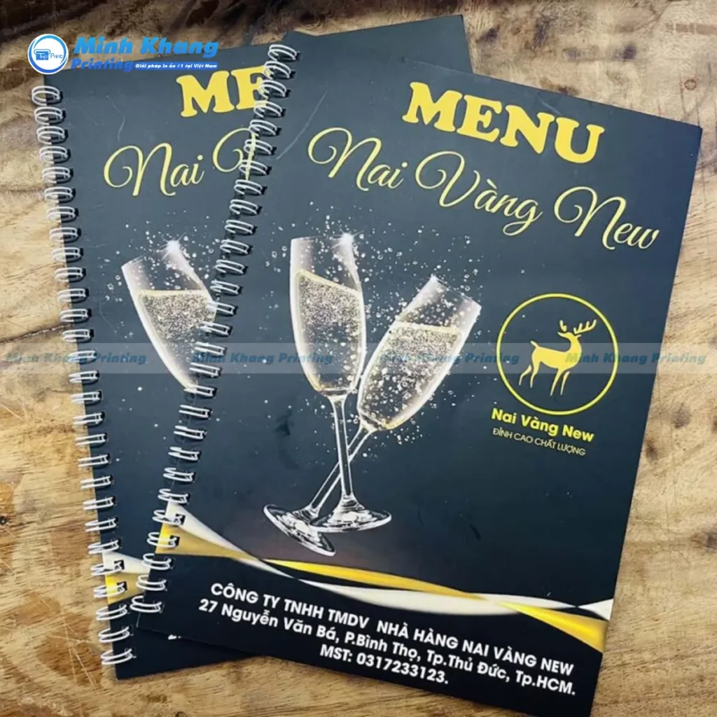 Các Chất Liệu In Menu Nhà Hàng Phổ Biến Nhất Hiện Nay