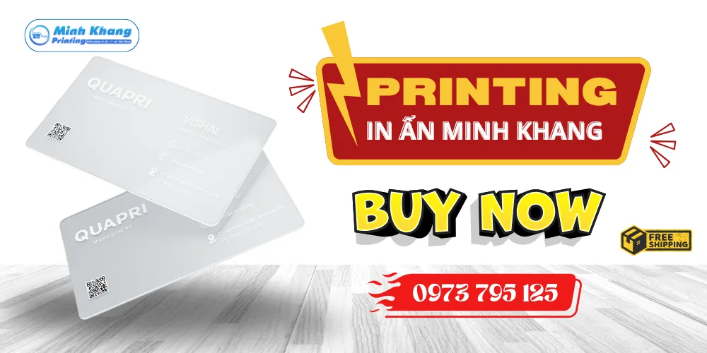 58+ Mẫu Name Card Nhựa Trong Suốt Đẳng Cấp & Khác Biệt