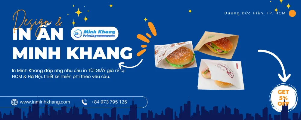 35+ Mẫu Túi Giấy Đựng Hamburger Sáng Tạo & Đẹp Mắt