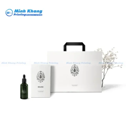 Túi giấy mỹ phẩm thiết kế đẹp tạo ấn tượng, thu hút khách hàng