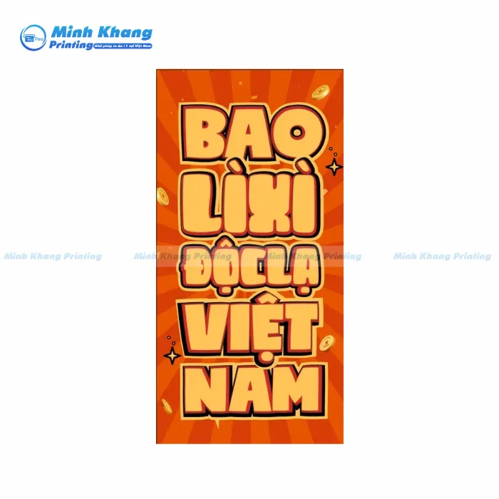 in bao lì xì theo yêu cầu số lượng ít 