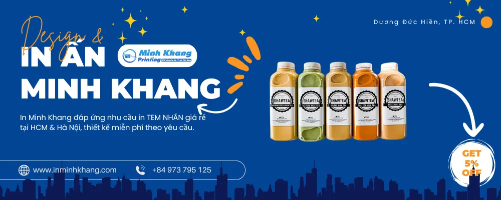 33+ Mẫu Tem Dán Ly Trà Sữa Đẹp & Hot Trend Hiện Nay