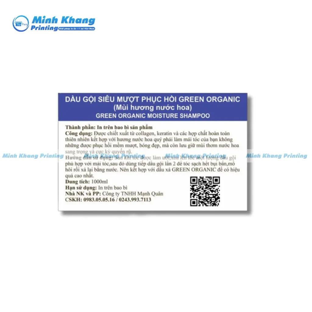 tem phụ sản phẩm 