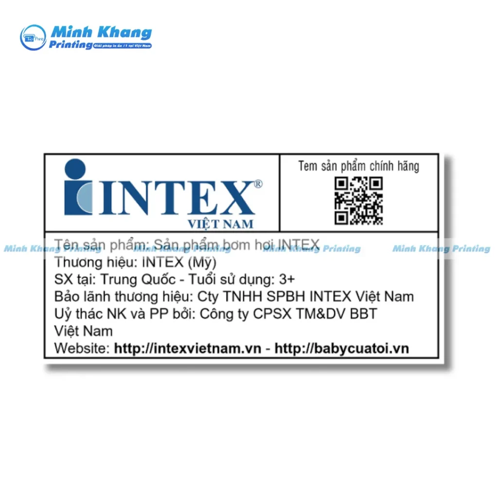 tem phụ sản phẩm 