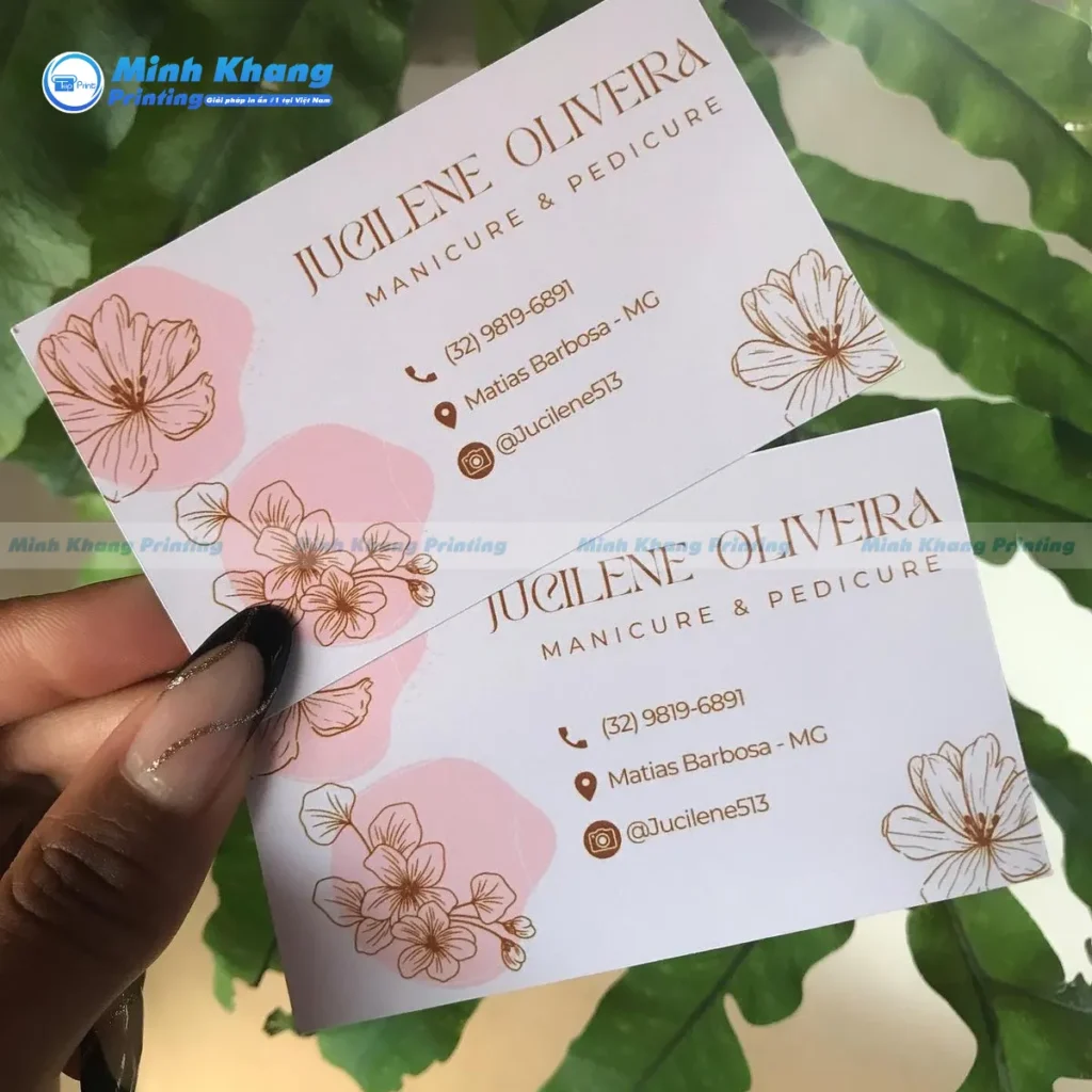 Những Quy Cách In Card Visit Shop Hoa Giúp Tăng Giá Trị Danh Thiếp