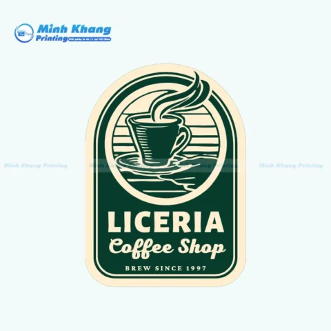 Mẫu Tem Cà Phê LICERIA