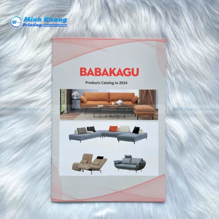 Mẫu Catalogue Products Babakagu in 2024
