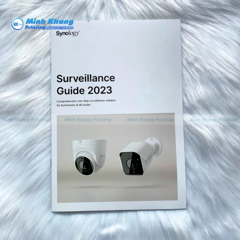 Mẫu Catalogue sản phẩm Camera Synology Surveillance