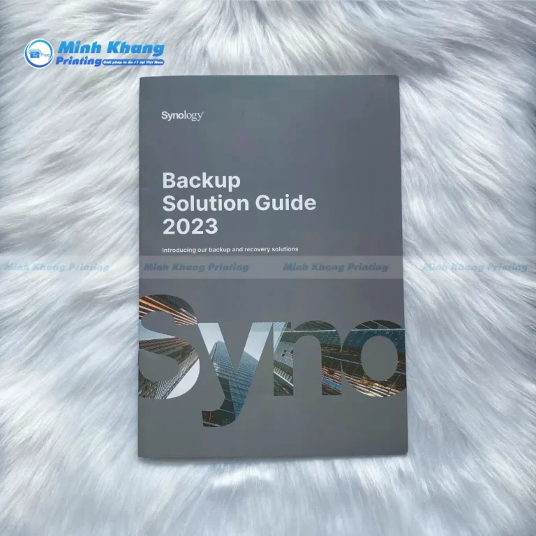 Mẫu Catalogue giới thiệu doanh nghiệp Synology