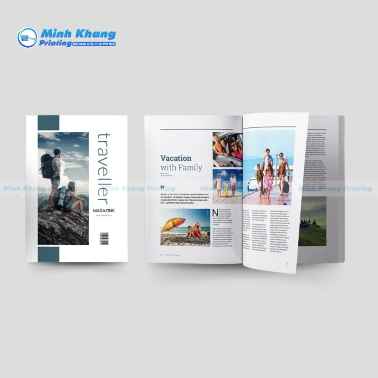 Mẫu Catalogue dịch vụ du lịch Traveller Magazine