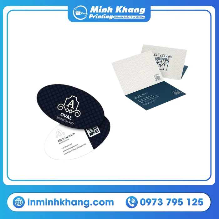 Mẫu Name Card Được In Với Kiểu Dáng Khác Biệt 