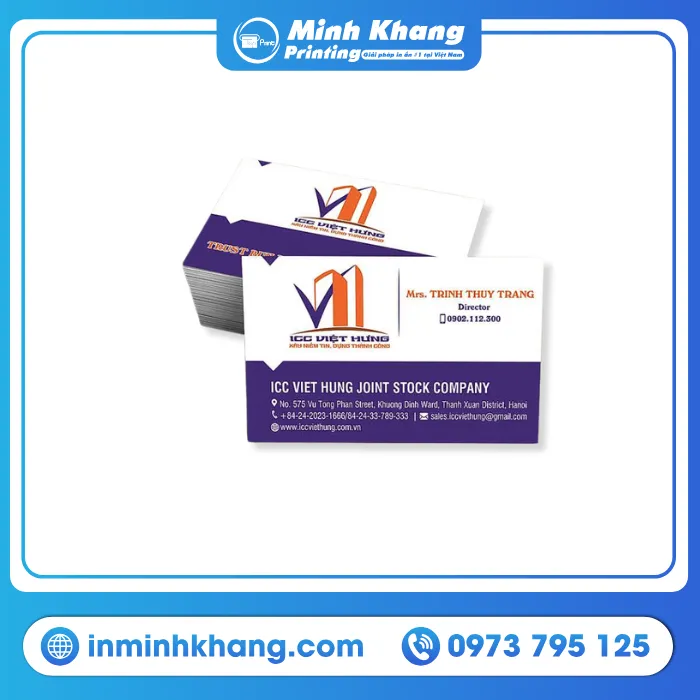 Mẫu Business Card Được Ưa Chuộng & Lựa Chọn Nhiều Nhất