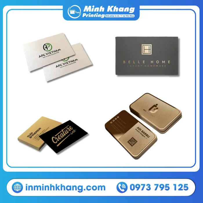 Mẫu Name Card Sang Trọng Cho Doanh Nghiệp