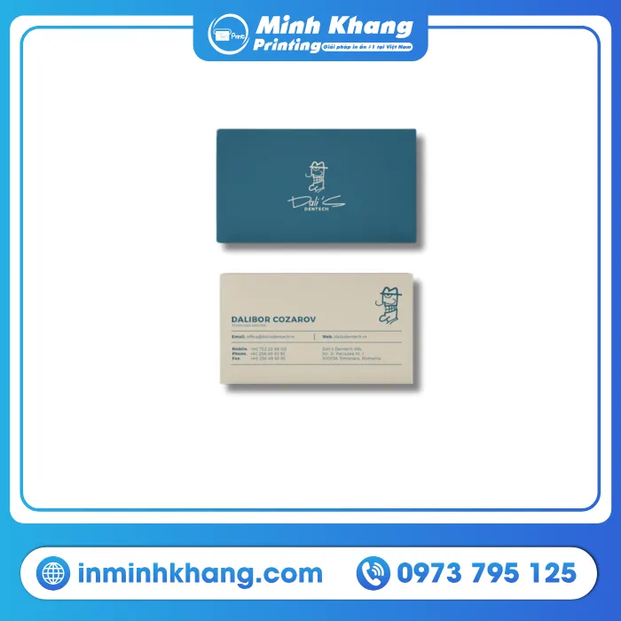 Mẫu Name Card In Thương Hiệu Mang Phong Cách Riêng
