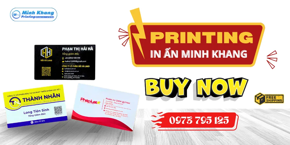 In Name Card, Card Visit Giá Rẻ Tại HCM & Hà Nội