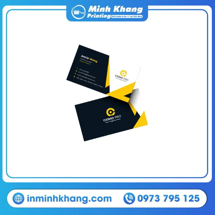 Truyền Tải Thông Điệp Qua In Hình Ảnh Trên Name Card