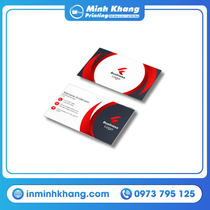 Mẫu Name Card Marketing Manager Mariana Anderson