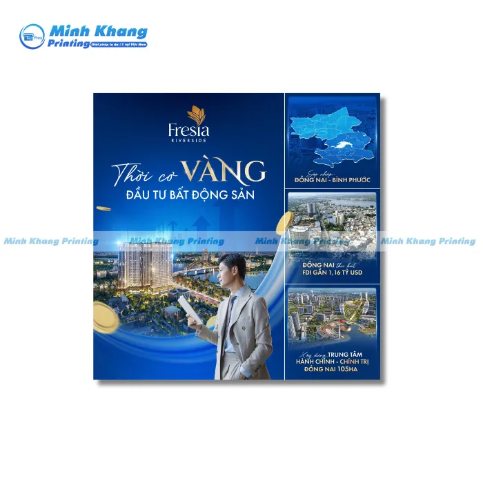 Mẫu tờ rơi dự án bất động sản Đồng Nai