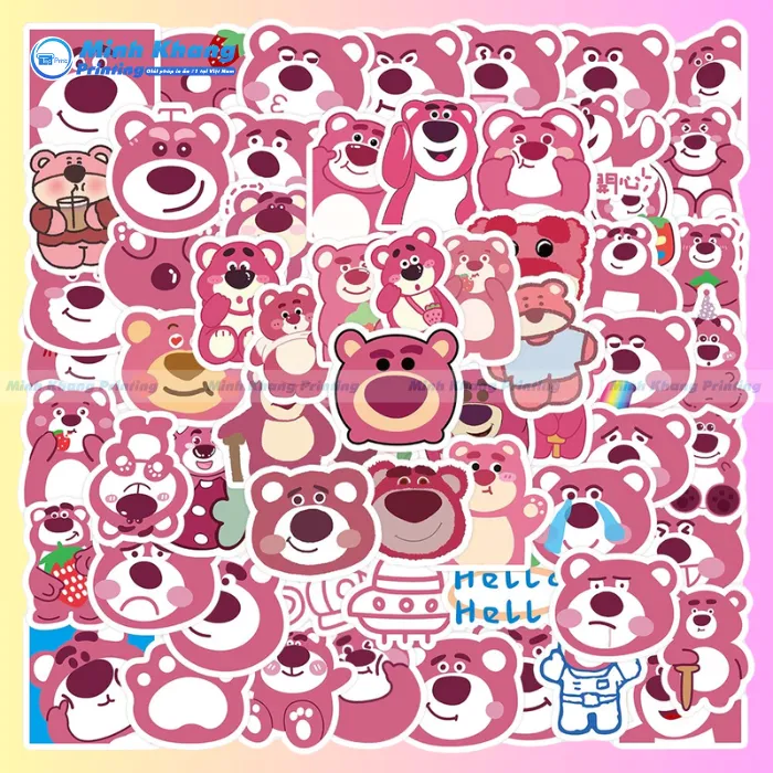 In Sticker Gấu - Bear Stickers