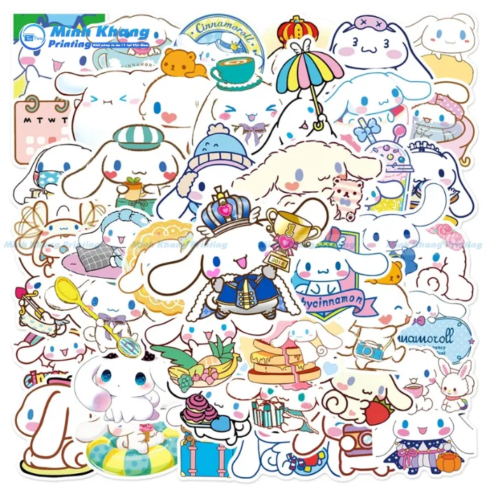 In Sticker Thỏ
