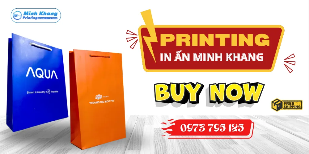 Công Ty In Ấn Minh Khang - Sản Xuất Túi Giấy In Logo
