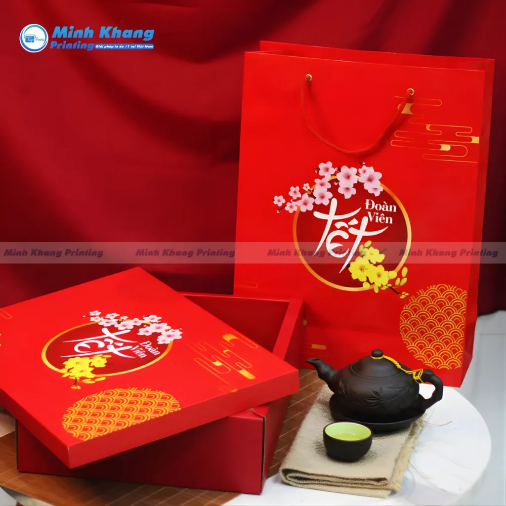 Mẫu hộp - túi giấy đựng sản phẩm Tết chất lượng giá rẻ