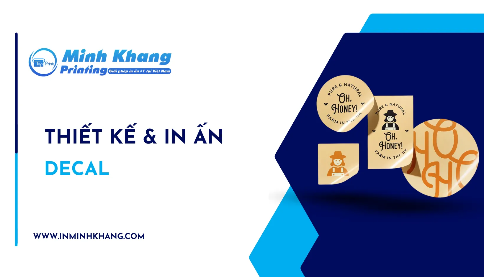 In Decal Giá Rẻ, Số Lượng Ít, Theo Yêu Cầu Tại HCM & Hà Nội