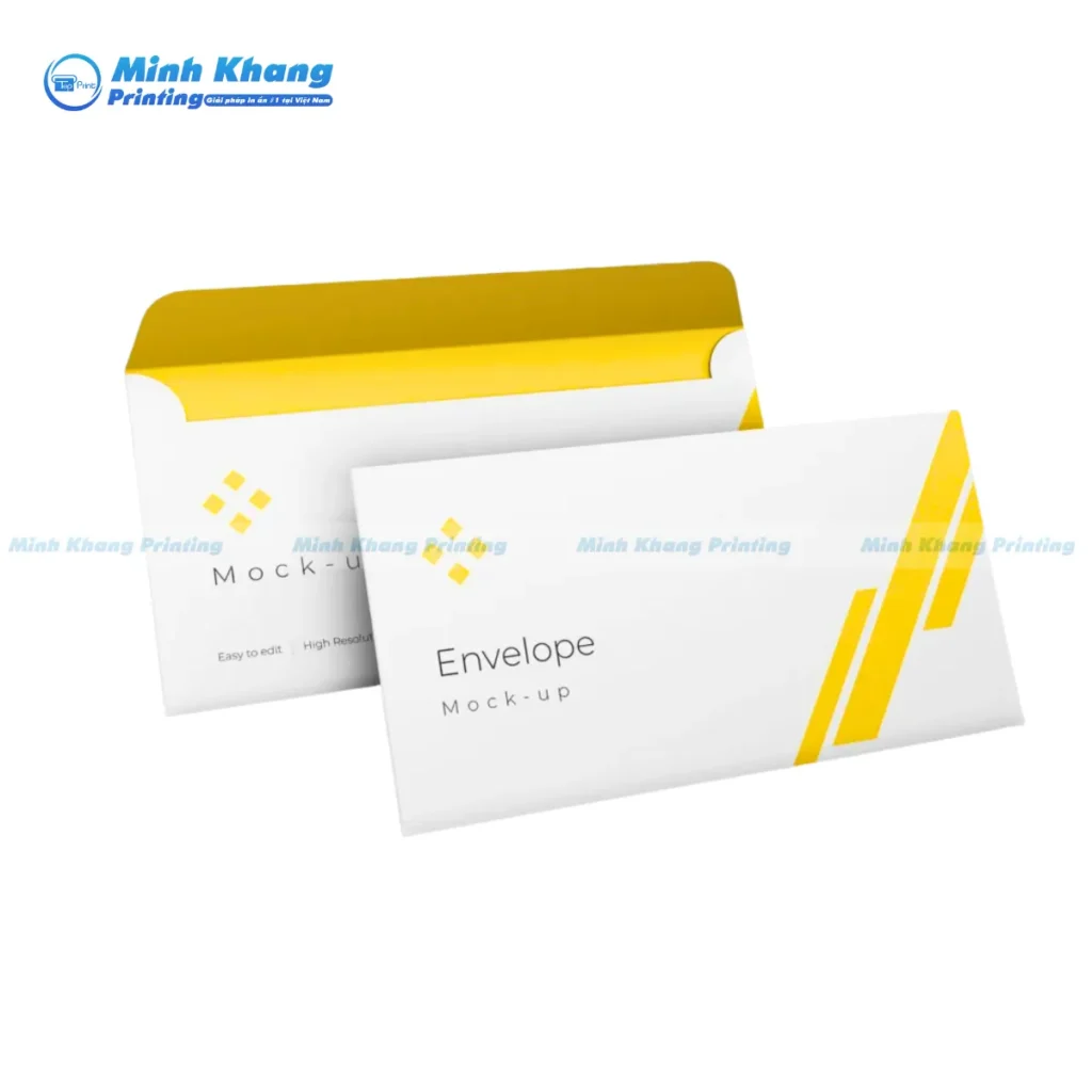 Mẫu bì thư kích cỡ A5, hoàn hảo cho các thư mời sự kiện hoặc brochure gấp đô