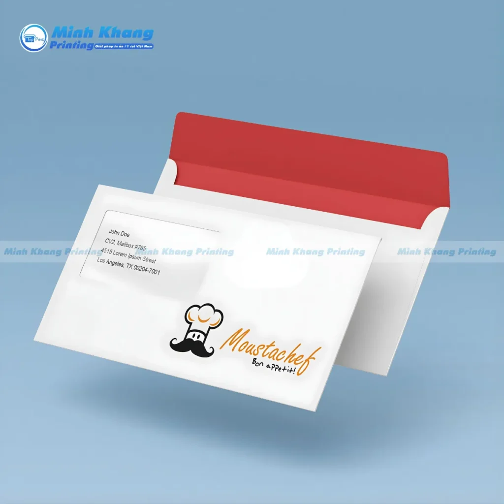 Mẫu bao thư 16x23cm (A5), kích thước trung bình, linh hoạt sử dụng cho nhiều loại tài liệu khác nhau