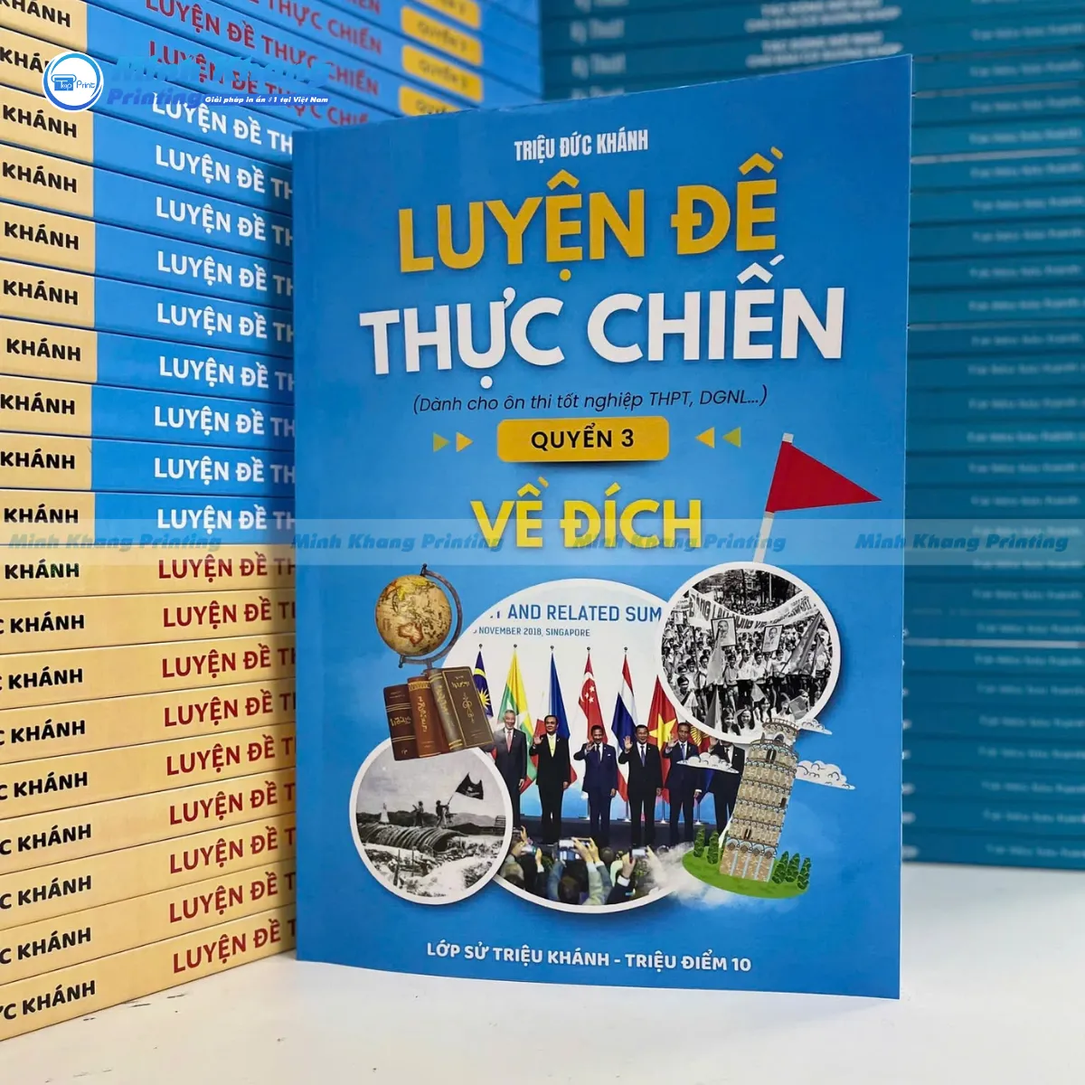 Mẫu sách luyện đề thực chiến môn toán sát cấu trúc thi