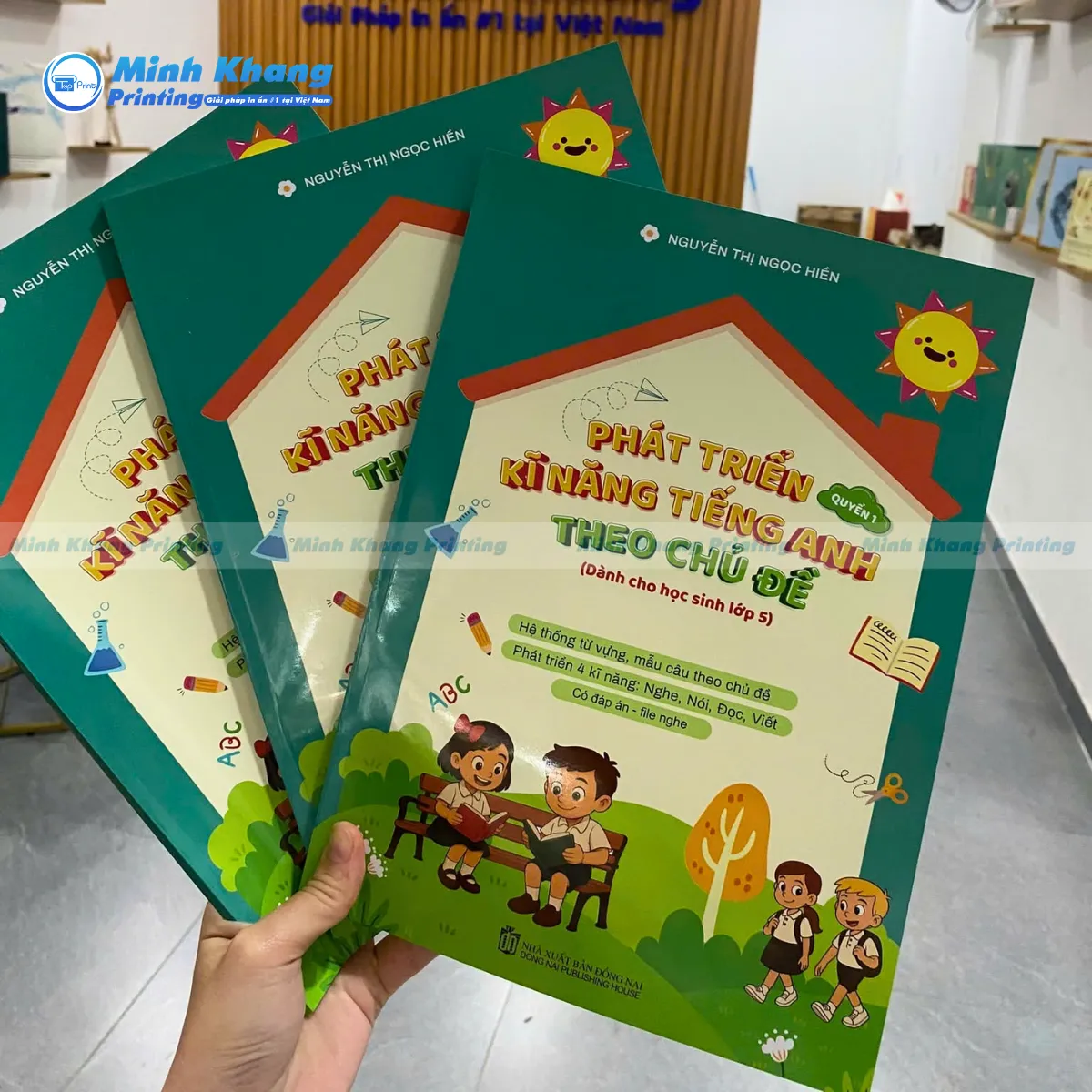 Mẫu sách bài tập tiếng Anh cơ bản cho trẻ em nhỏ