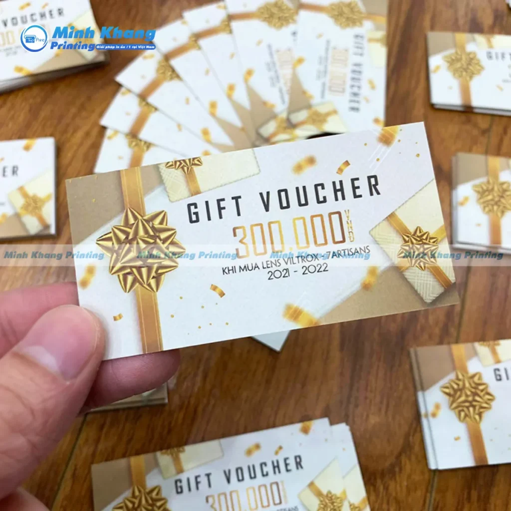 Quy trình in voucher tại in minh khang
