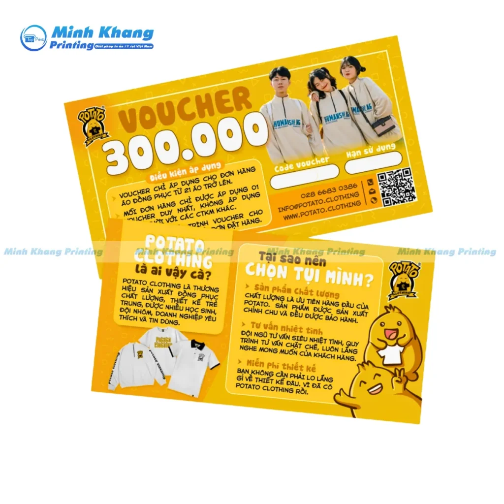 Mẫu Voucher giảm giá 300.000 đồng 