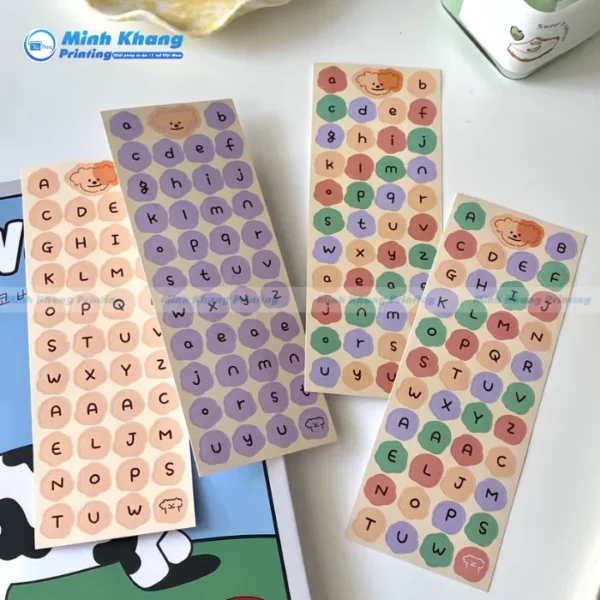 Sticker chữ